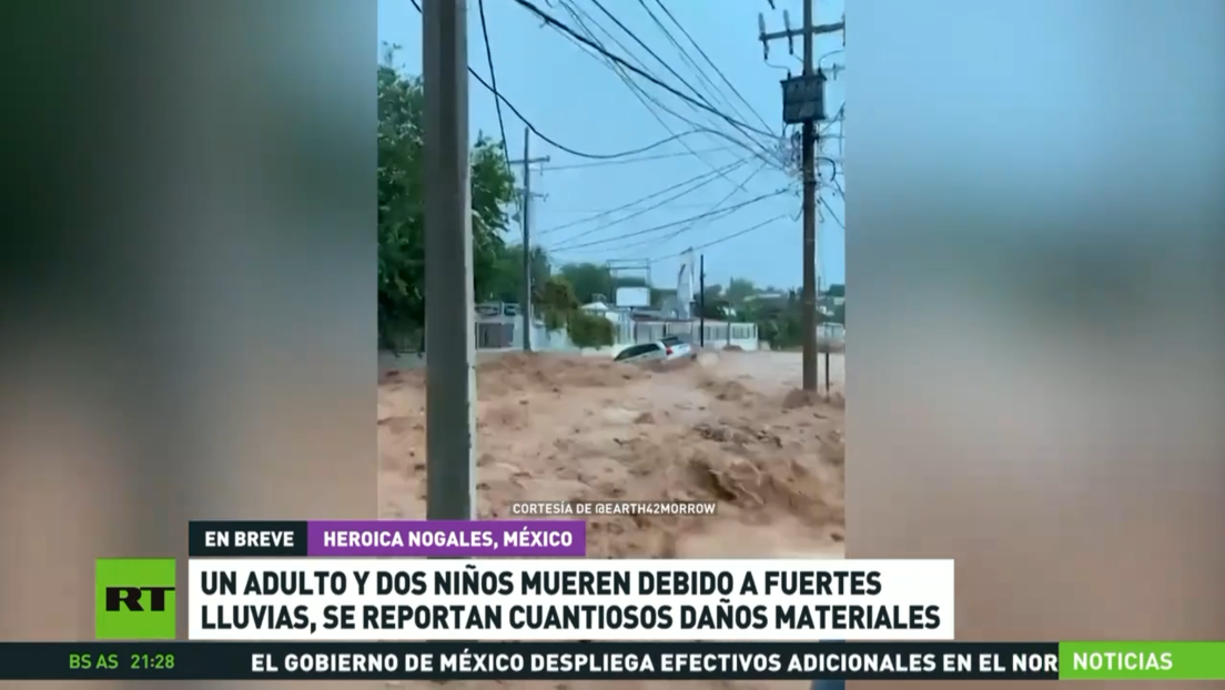 El Servicio Meteorológico de México alerta sobre fuertes lluvias en gran parte del país