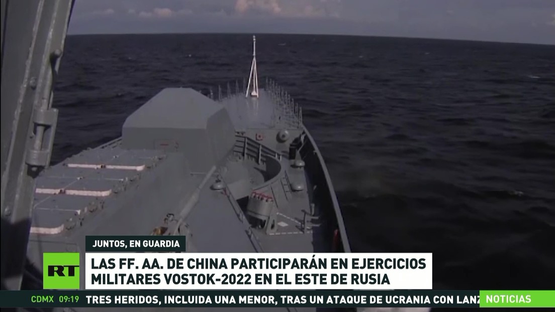 Las Fuerzas Armadas de China participarán en ejercicios militares en el este de Rusia