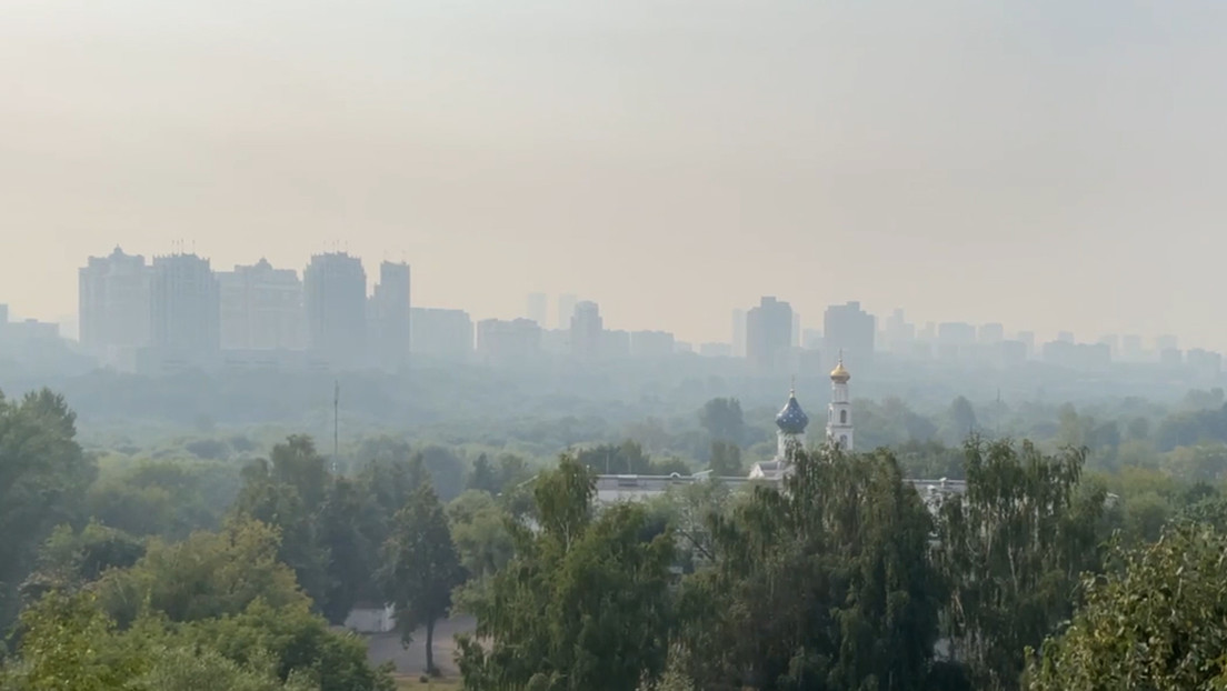 VIDEOS: Incendios forestales en la provincia rusa de Riazán devoran 181 hectáreas y provocan esmog en Moscú