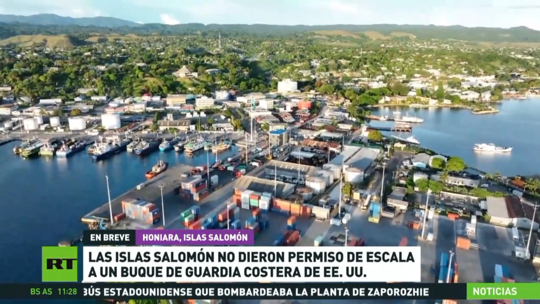Las Islas Salomón niegan el permiso de escala a un buque de la Guardia Costera de EE.UU.