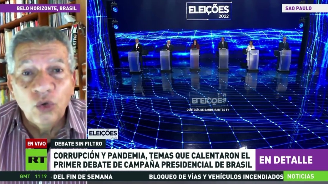 "Muchas agresiones de parte a parte": un politólogo brasileño analiza el debate presidencial