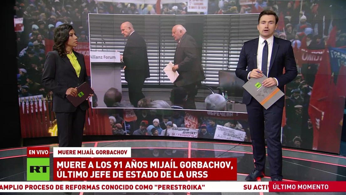 Surgen las primeras reacciones por la muerte de Mijaíl Gorbachov