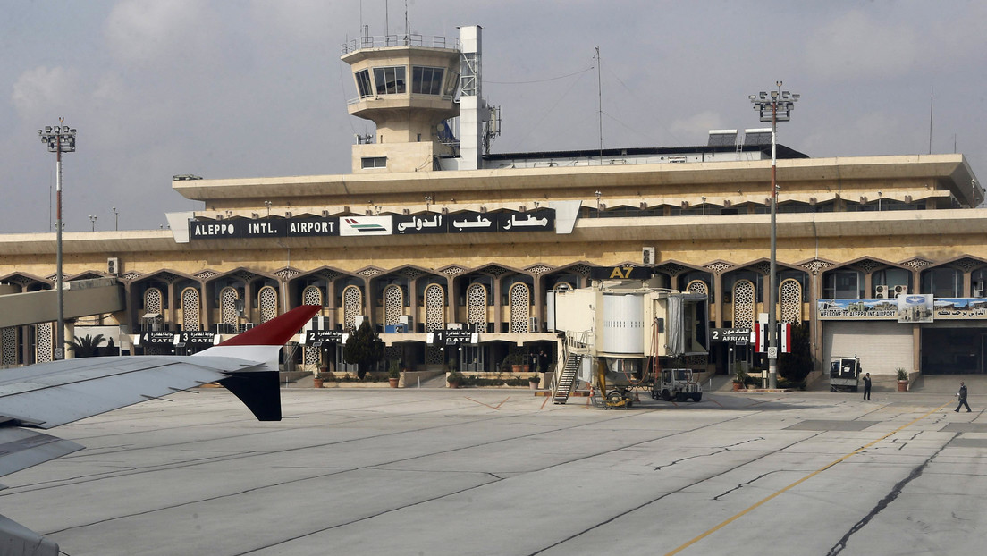 Israel ataca el aeropuerto internacional de Alepo, reportan medios sirios