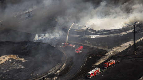 El incendio en la zona industrial de Matanzas ha sido  totalmente controlado