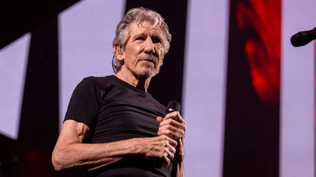 Roger Waters lidera una protesta en EE.UU. contra la extradición de Julian Assange