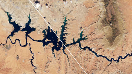 Imágenes increíbles de la NASA muestran cuánto se ha secado el segundo embalse más grande de EE.UU.