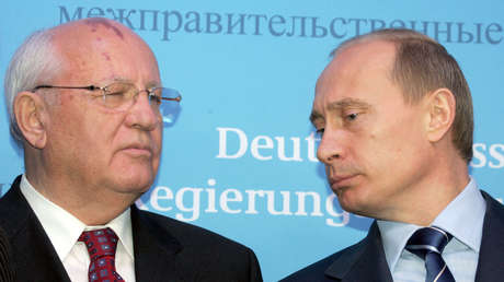 "Tuvo un enorme impacto en el curso de la historia mundial": Putin expresa sus condolencias por la muerte de Gorbachov