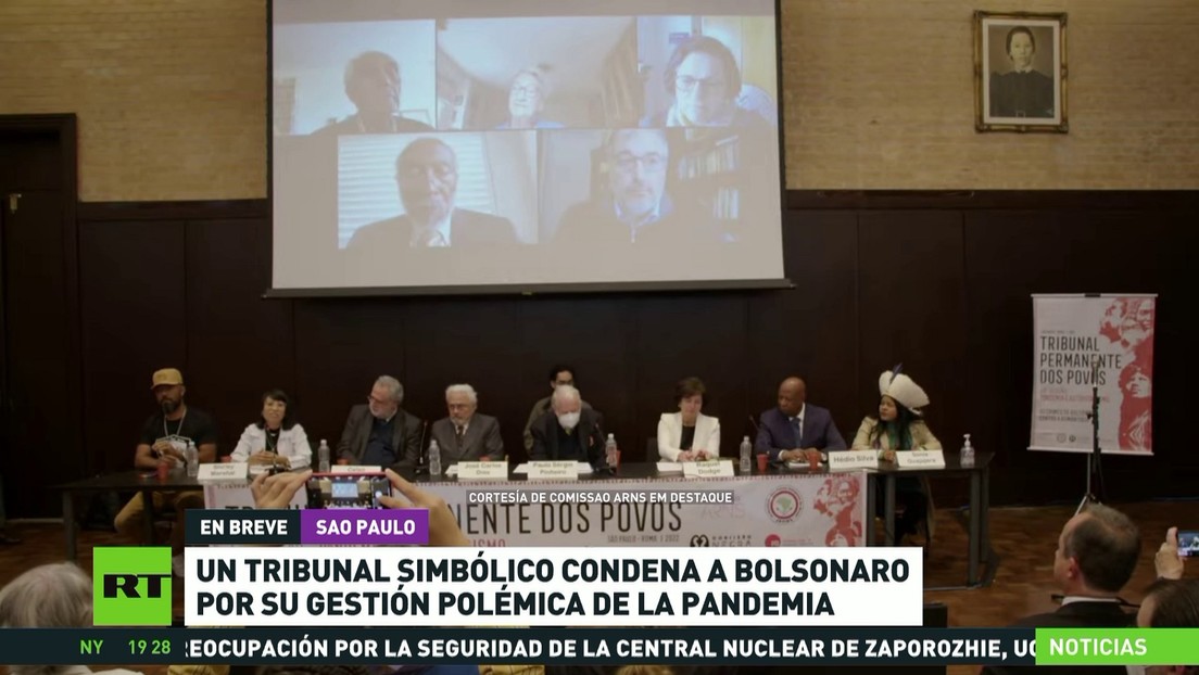 Un tribunal simbólico condena a Bolsonaro por su gestión polémica de la pandemia