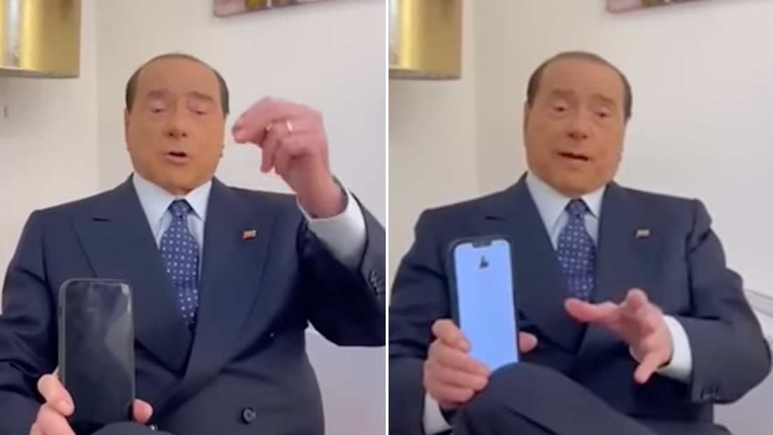 "Biden, Putin, el papa y yo vamos en un avión...": Berlusconi descubre TikTok y cuenta un chiste