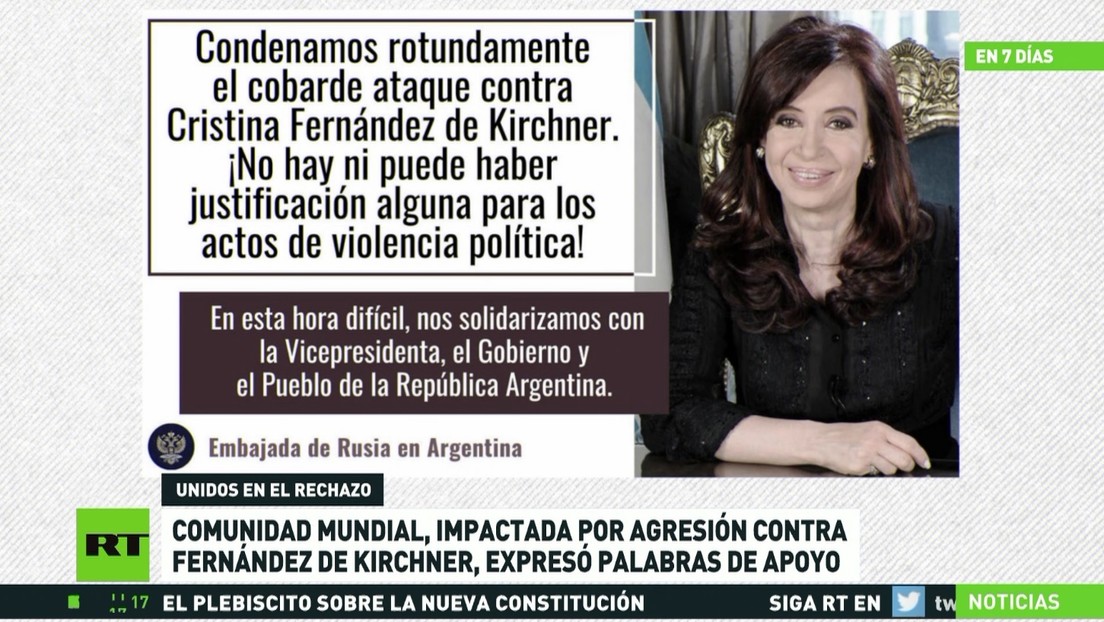 El atentado contra Cristina Fernández marca un antes y un después para Argentina