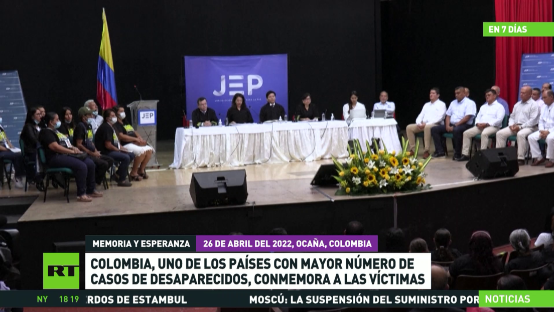 Colombia, uno de los países con mayor número de casos de desaparecidos, conmemora a las víctimas