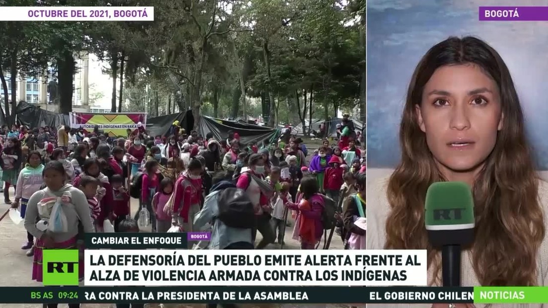 La Defensoría del Pueblo emite alerta frente al alza de violencia armada contra los indígenas en Colombia