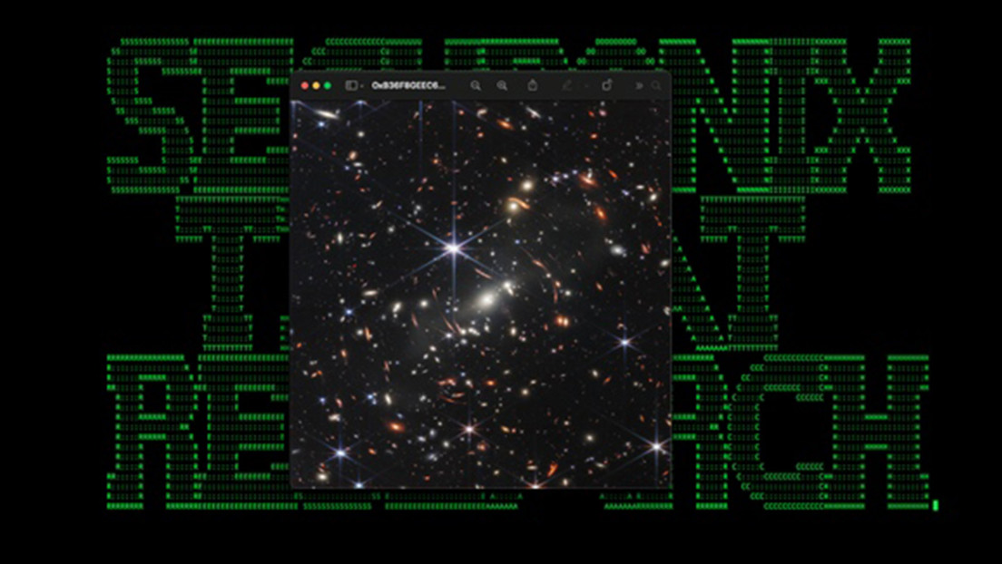 Esta imagen del telescopio espacial James Webb de la NASA es utilizada por 'hackers'