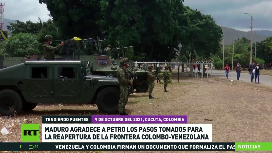 Maduro agradece a Petro los pasos dados para la reapertura de la frontera colombo-venezolana