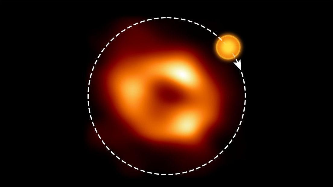 Una burbuja de gas caliente gira a una "velocidad alucinante" alrededor del agujero negro de la Vía Láctea