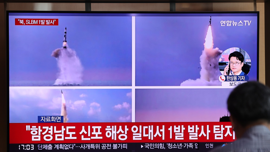 Corea del Norte lanza un misil balístico no identificado en el mar de Japón