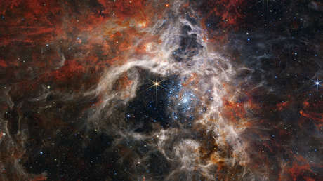 El telescopio espacial James Webb de la NASA capta "una tarántula cósmica gigante"