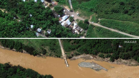 Fotos del antes y el después revelan las devastadoras consecuencias del huracán Fiona en Puerto Rico