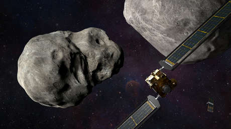 Así fue el impacto de la nave Dart contra el asteroide Dimorphos 6332013459bf5b0b6d3517ff