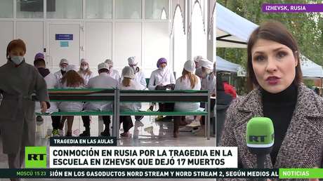 Conmoción en Rusia por la tragedia en la escuela en Izhevsk que dejó 17 muertos