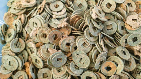 Descubren en China la fábrica de monedas más importante de la dinastía Han, que tiene más de 2.000 años