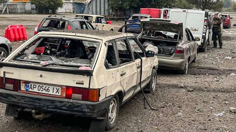 Ataque ucraniano contra un convoy con civiles en Zaporozhie deja 23 muertos