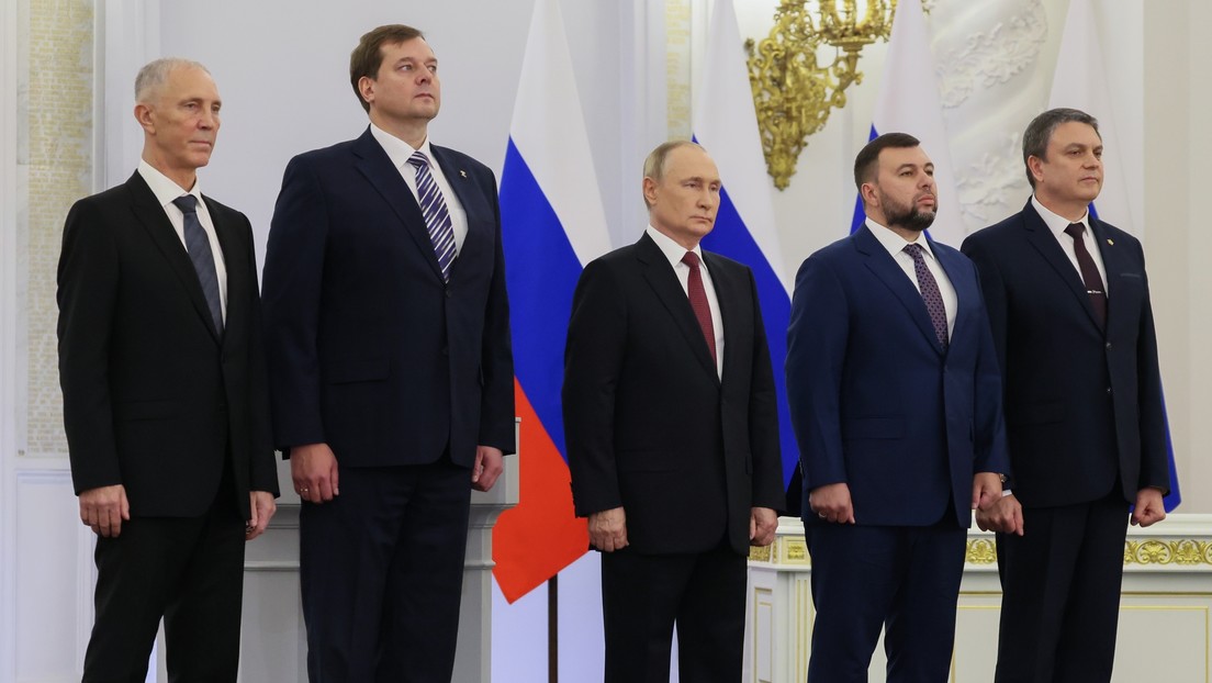 Putin envía los documentos de incorporación de 4 nuevas regiones a Rusia para ratificación parlamentaria