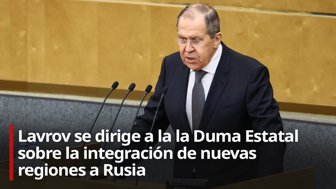 Lavrov: "EE.UU. ha subyugado a casi todo Occidente para convertir a Ucrania en un instrumento de guerra contra Rusia"