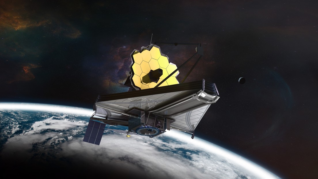 El telescopio espacial James Webb capta una "huella digital" formada por dos estrellas gigantes (FOTO)