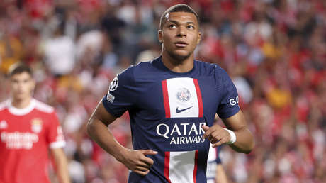 El delantero francés Kylian Mbappé