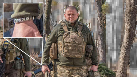 El comandante en jefe de las Fuerzas Armadas ucranianas, Valeriy Zalúzhniy
