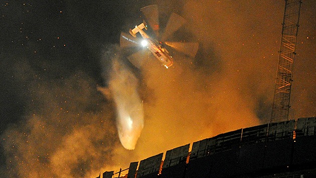 Rusia presenta un helicóptero antiincendios para los rascacielos más altos del mundo