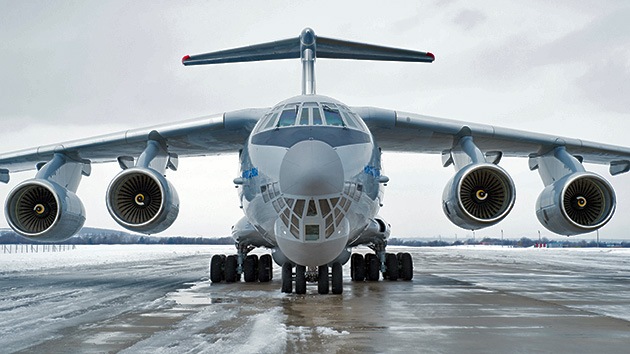Rusia suministra a la Fuerza Aérea china aviones de transporte Il-76TD