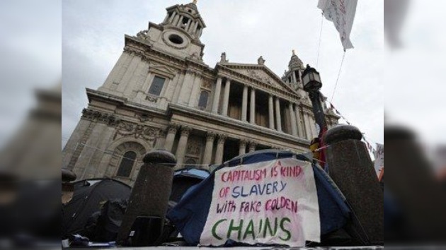 Los 'indignados' de Londres no planean rendirse