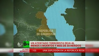 Al menos 3 muertos y decenas de heridos en dos explosiones en Daguestán