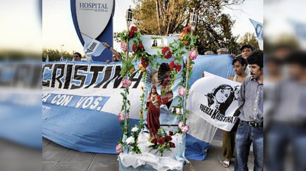 El pueblo argentino se une en apoyo de Cristina Kirchner, golpeada por el cáncer