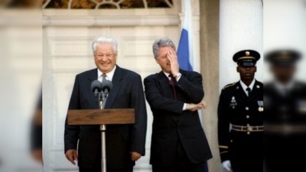 La transición de 1990, a través de los retratos de Borís Yeltsin