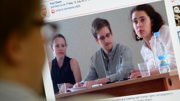 El Parlamento Europeo invitaría a Snowden a testificar sobre el espionaje de la NSA