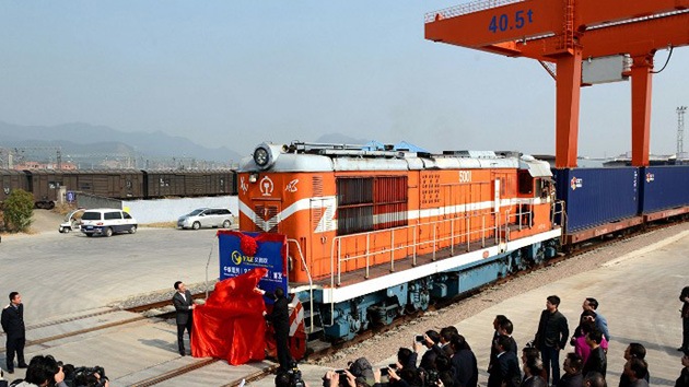 China inaugura la ruta de ferrocarril más larga del mundo vinculando Yiwu y Madrid