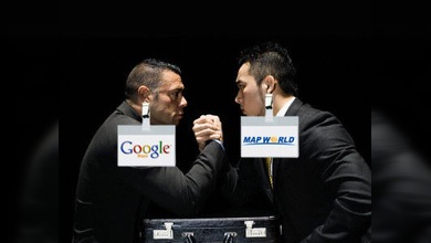 China lanza 'Map World', un pulso contra Google que empieza con 'flaquezas'