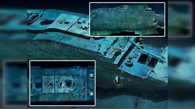 Publicadas primeras imágenes submarinas que muestran el Titanic al completo
