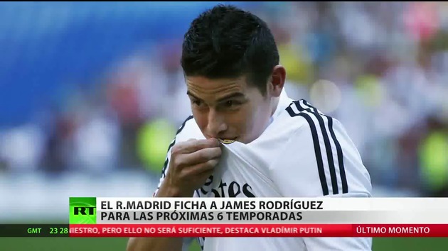 El Real Madrid ficha a James Rodríguez por 80 millones de euros