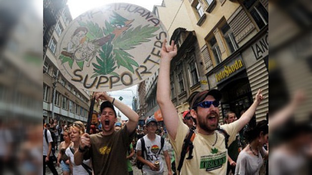 ´Global Marijuana March´: amantes del cannabis marchan para pedir la despenalización 