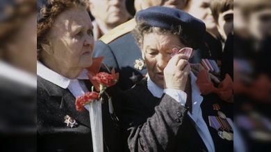 Minuto de silencio en honor a los caídos en la Gran Guerra Patria