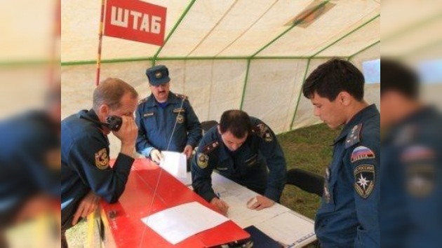 Logran controlar el incendio desatado en un depósito ruso de municiones