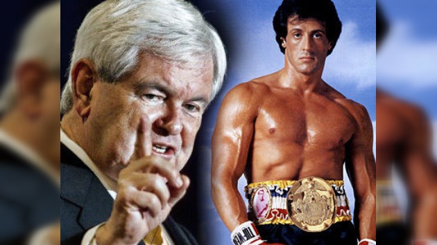 EE. UU.: demandan a Gingrich por el uso de la música de la película Rocky III
