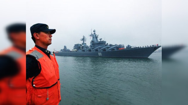 China comienza un simulacro naval con Rusia en medio de tensiones regionales