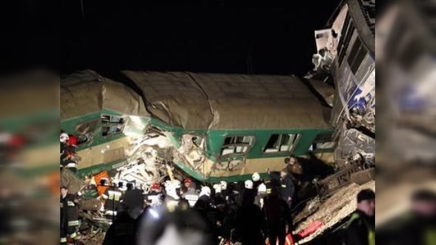 Un choque de trenes en Polonia deja decenas de heridos