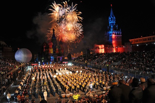 Se inauguró en Moscú un festival de orquestas militares de viento