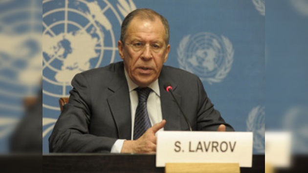 Lavrov se reunirá con los representantes de la oposición libia